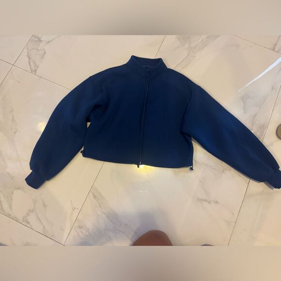 Alphalete Women's Blue sweatshirt Jacket #20. Bnwot - Picture 16 of 16